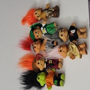 Russ Troll Dolls 5" Tall Lot of 7
